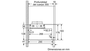 BALAY 3BT849X CAMPANA TELESCOPICA INOX 90CM 400M3/H - 4