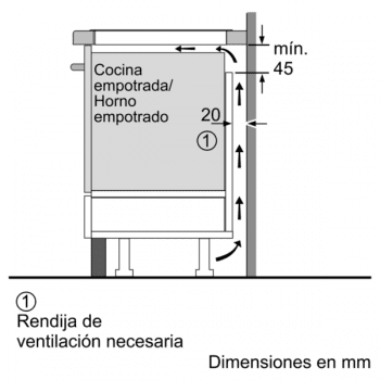 Placa de Inducción Bosch PIJ651BB2E de 60 cm con 3 Zonas de cocción con función Sprint | TouchSelect | Serie 4 - 6