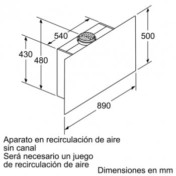 Siemens LC97FVW20 Campana decorativa de pared Cristal Blanco 90cm Home Connect | Promocionada - 11