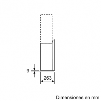 Siemens LC97FVW60 Campana decorativa de pared 90cm Cristal Negro | Wifi Home Connect | B - 8