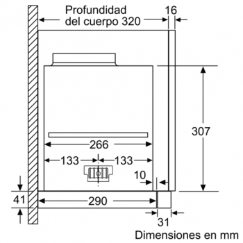 SIEMENS LI99SA683 CAMPANA TELESCOPICA INOX 90CM 930M3/H A+ - 10
