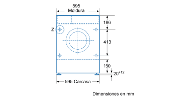 BALAY 3TI776BC LAVADORA INTEGRABLE 7KG 1200RPM A++ - 4