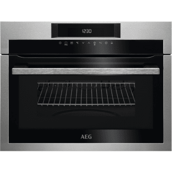 Horno AEG KME721000M INOX Compacto con Microondas AEG 46L | 45cm Grill 1900 W