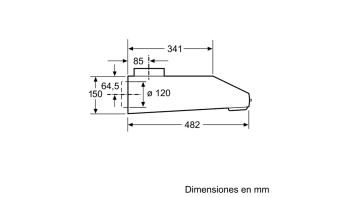 BALAY 3BH263MB CAMPANA CONVENCIONAL BLANCA 60CM 350M3/H - 5