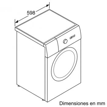 SIEMENS WM14T49XES LAVADORA INOX 8KG 1400RPM A+++ -30% VARIOPERFECT - 3