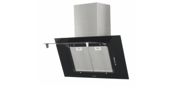 CATA THALASSA 900 BK CAMPANA CRISTAL NEGRO INCLINADA 90CM 820M3/H A+ - 2