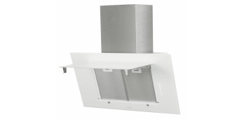 CATA THALASSA 600XGWH CAMPANA CRISTAL BLANCO INCLINADA 60CM 820M3/H A+ - 2