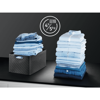 Lavasecadora Acero Inoxidable AEG L8WEC162S Lavado 10kg Función Secado 6kg Bomba de Calor 1600rpm A-40% DualSense | Serie 8000 - 2