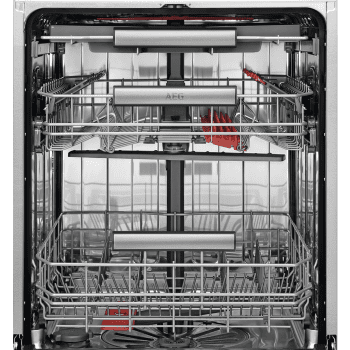 Lavavajillas AEG FFB63700PM Inox XXL Inverter AirDry Timesaver SoftSpikes SoftGrip 15 Cubiertos Tercera Bandeja 44dB A+++ | Stock - 2