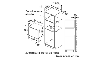 Balay  3CG5172B0 Microondas Cristal Blanco 20 litros | Grill - 2