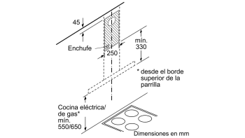 BALAY 3BC076MX CAMPANA INOX 75CM 590M3/H - 9