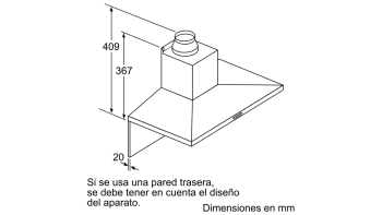 BALAY 3BC677EX CAMPANA INOX 75CM 750M3/H - 7