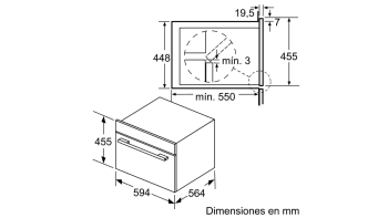BOSCH CPA565GS0 HORNO MICROONDAS COMPACTO VAPOR MULTIFUNCION INOX CRISTAL NEGRO ALTO 45CM - 9