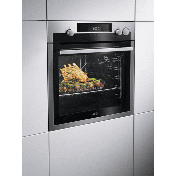 Horno de Vapor AEG BSE576321M Inox antihuellas Multifunción 72 L | con "SteamCrisp" | Sonda térmica | Clase A - 2