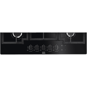 Placa de Gas AEG HKB75540NB Cristal Negro 5 Fuegos 75cm con función Hob2Hood - 3