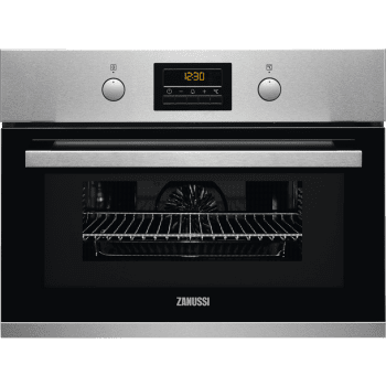 Horno Zanussi ZOR37902XU Inox antihuellas Multifunción Pirolítico de 45 cm, 43 l Clase A+