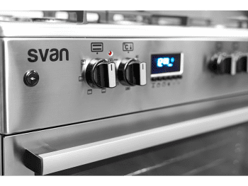 SVAN SVK9562FEX COCINA GAS BUTANO INOX 5 FUEGOS HORNO ELECTRICO - 2
