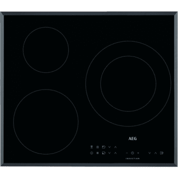 Placa de Inducción AEG IKB63301FB con 3 Zonas de Cocción ◉28cm