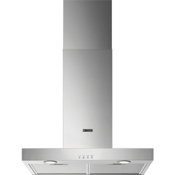 Campana de pared Zanussi ZHB62670XA Inox de 60 cm con 3 velocidades a 600 m³/h Clase C