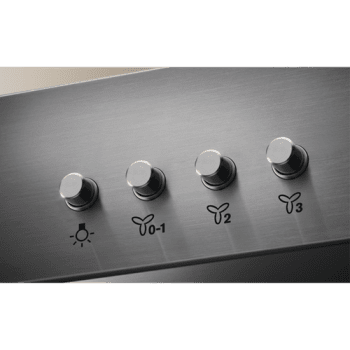 Campana de pared Zanussi ZHB62670XA Inox de 60 cm con 3 velocidades a 600 m³/h Clase C - 2