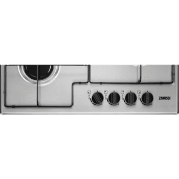 Placa de Gas Zanussi ZGH65414XA Inox de 60 cm con 4 Quemadores Termopar Parrillas Esmaltadas - 3