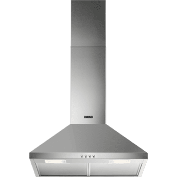 Campana de pared Zanussi ZHC62462XA Inox de 60 cm con 3 velocidades a 420 m³/h Clase D