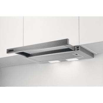 Campana Extraíble Zanussi ZHP60260SA de 60 cm con 3 velocidades a 280 m³/h