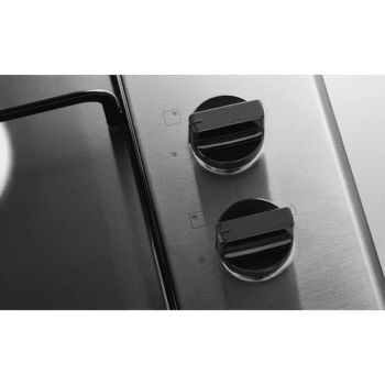Placa de Gas Zanussi ZGH62424XA Inox de 60 cm con 4 Quemadores (1 Wok) Termopar Parrillas Esmaltadas - 2