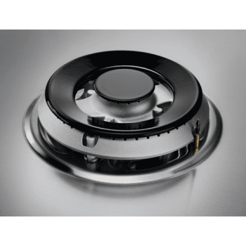 Placa de Gas Zanussi ZGH62424XA Inox de 60 cm con 4 Quemadores (1 Wok) Termopar Parrillas Esmaltadas - 4