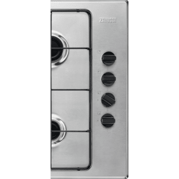 Placa de Gas Zanussi ZGH62424XA Inox de 60 cm con 4 Quemadores (1 Wok) Termopar Parrillas Esmaltadas - 7