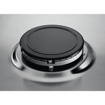 Placa de Gas Zanussi ZGH62417XA Inox de 60 cm con 4 Quemadores Termopar Parrillas Esmaltadas - 4
