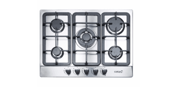 CATA LGI 7041 X PLACA GAS 68CM INOX 5 FUEGOS