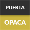 Puerta opaca