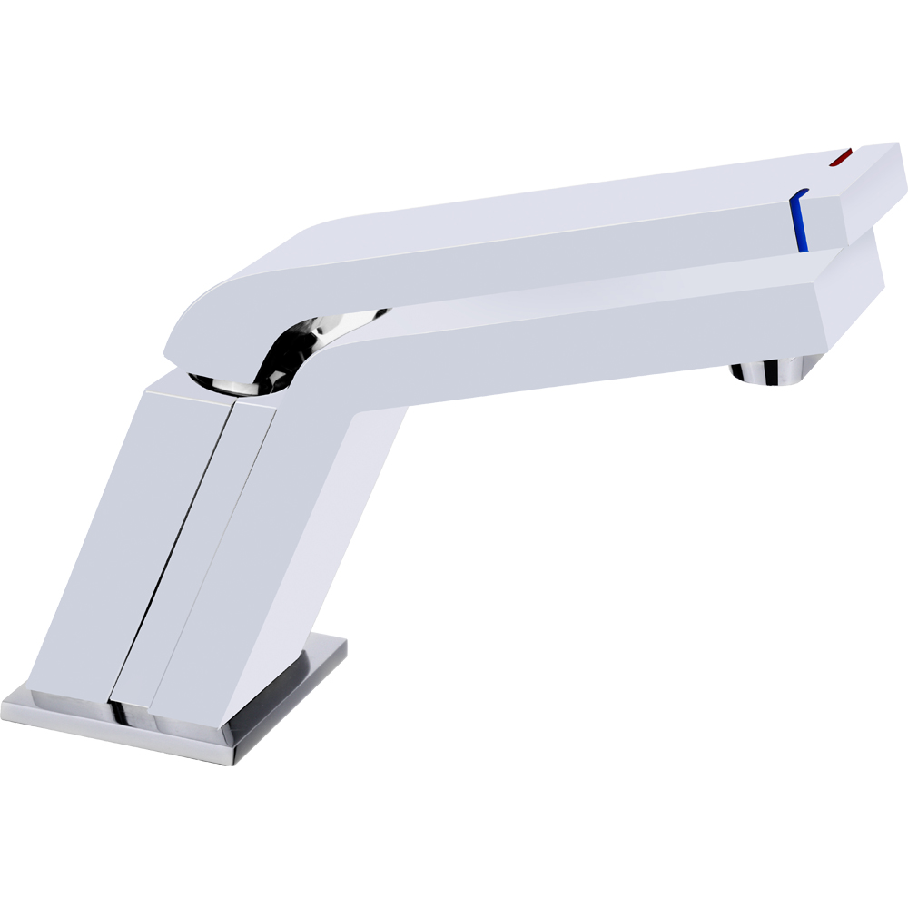 ICON WASHBASIN MIXER WHITE