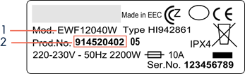 ¿Dónde encontrar el modelo o PNC de mi electrodoméstico?