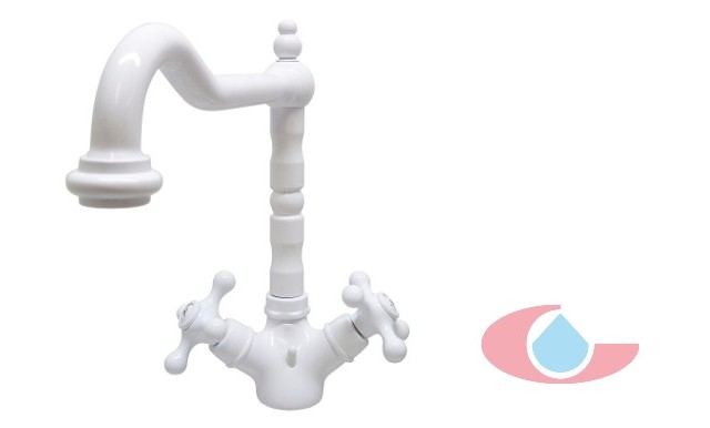 Monobloc lavabo Venecia Blanco Mate