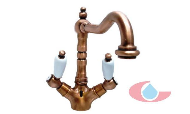 monobloc de lavabo florencia en cobre