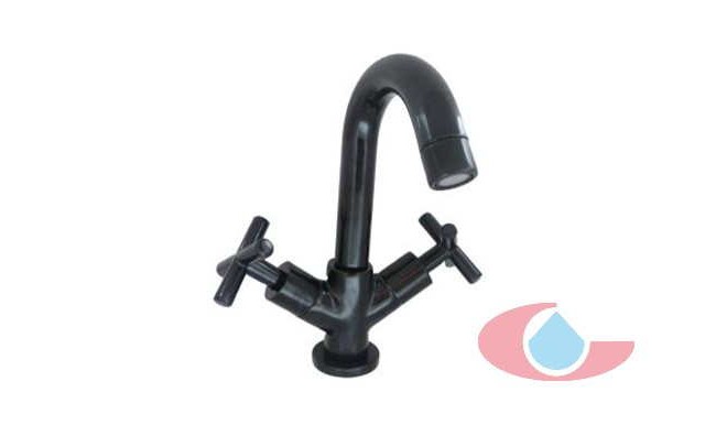 monobloc de lavabo jalon negro