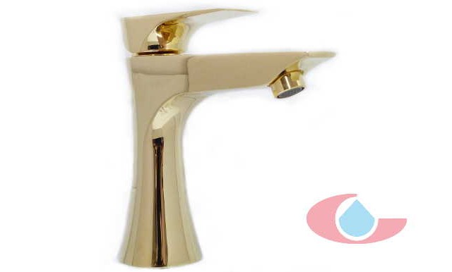 monomando de lavabo athenea oro