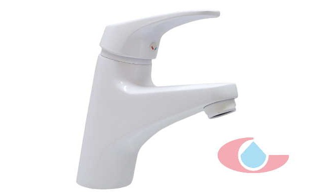 monomando de lavabo goya blanco