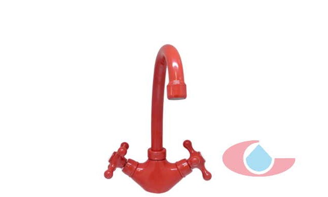 monobloc de lavabo ebro rojo