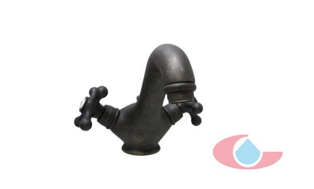 monobloc de lavabo lujo bronce artesanal....