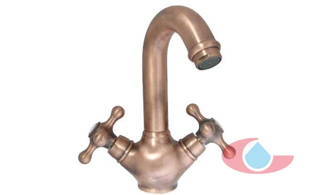 monobloc de lavabo aragon cobre