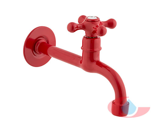 grifo-lavamanos-rojo