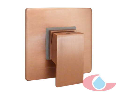 monomando ducha empotrar Tizziano Cobre