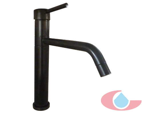 monomando lavabo alto Izas Negro