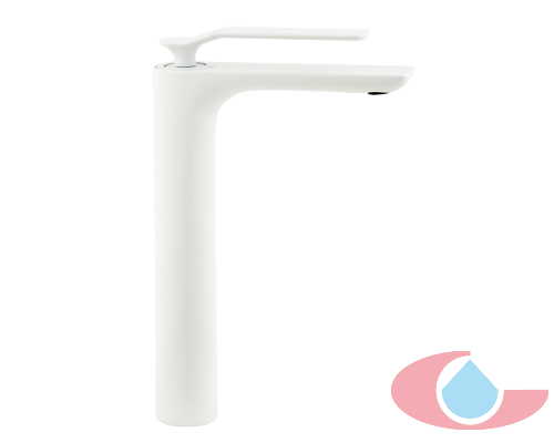 monomando lavabo alto Verona Blanco