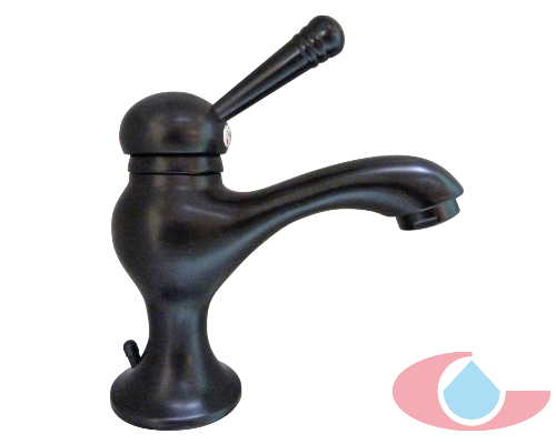 monomando lavabo lanuza negro