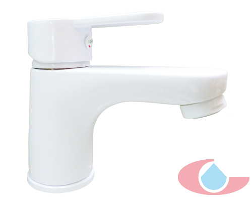 monomando lavabo leyre blanco