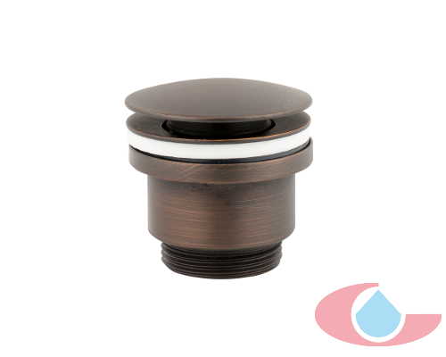 valvula clic-clac adaptable a instalaciones antiguas Bronce veneciano
